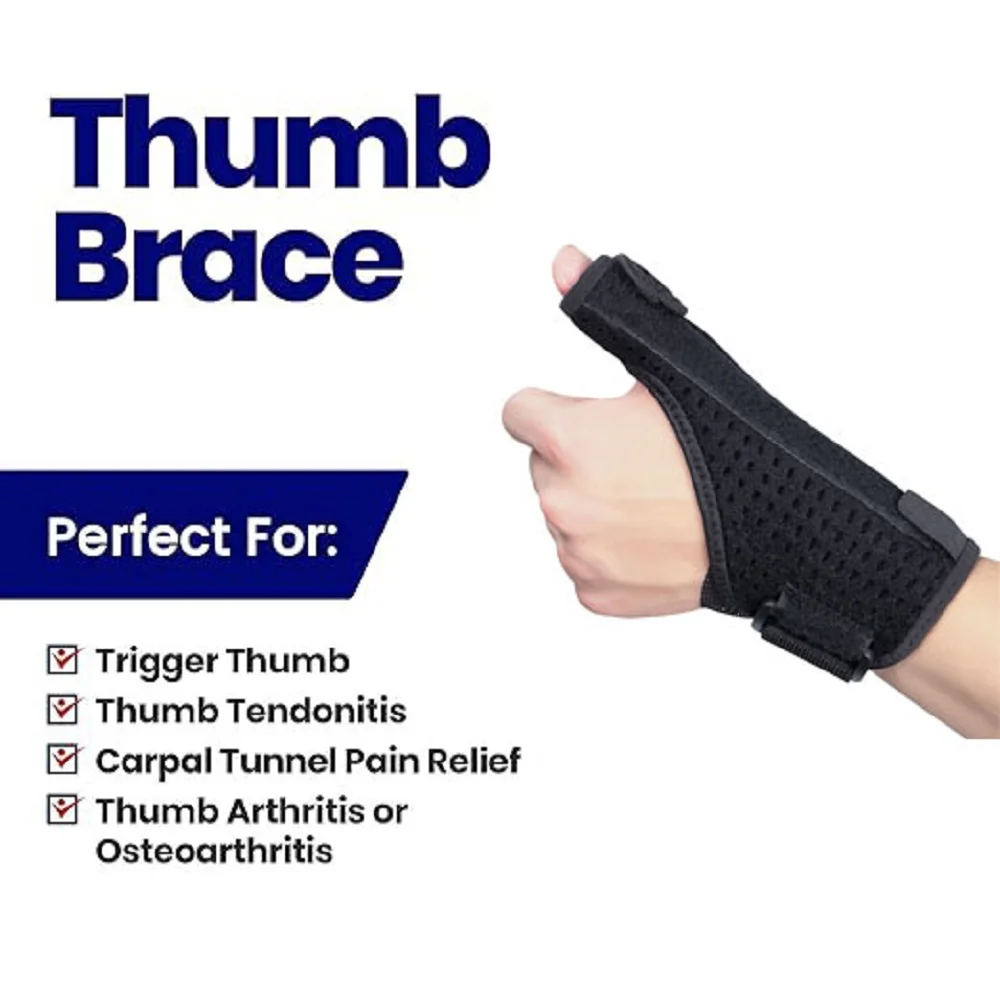 1Pcs Elastic Wrist Brace Thumb Support Spica Splint Brace Carpal Tunnel Thumb Stabilizer Hand Arthritis Compression