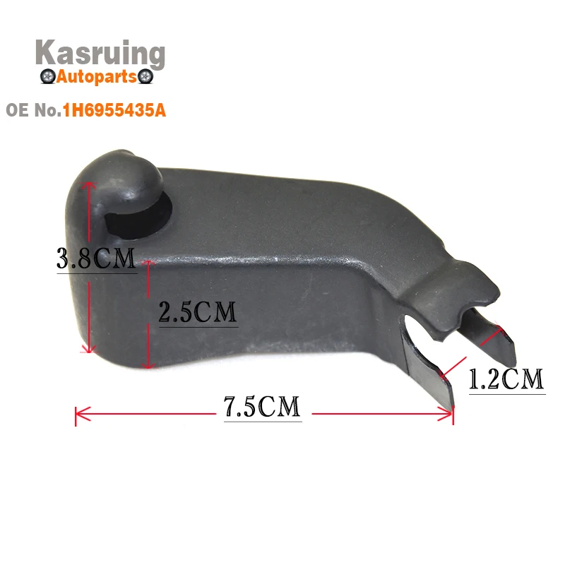 New Car Rear Wiper Arm Cover Cap 1H6955435A 1H6 955 435A For VW Golf