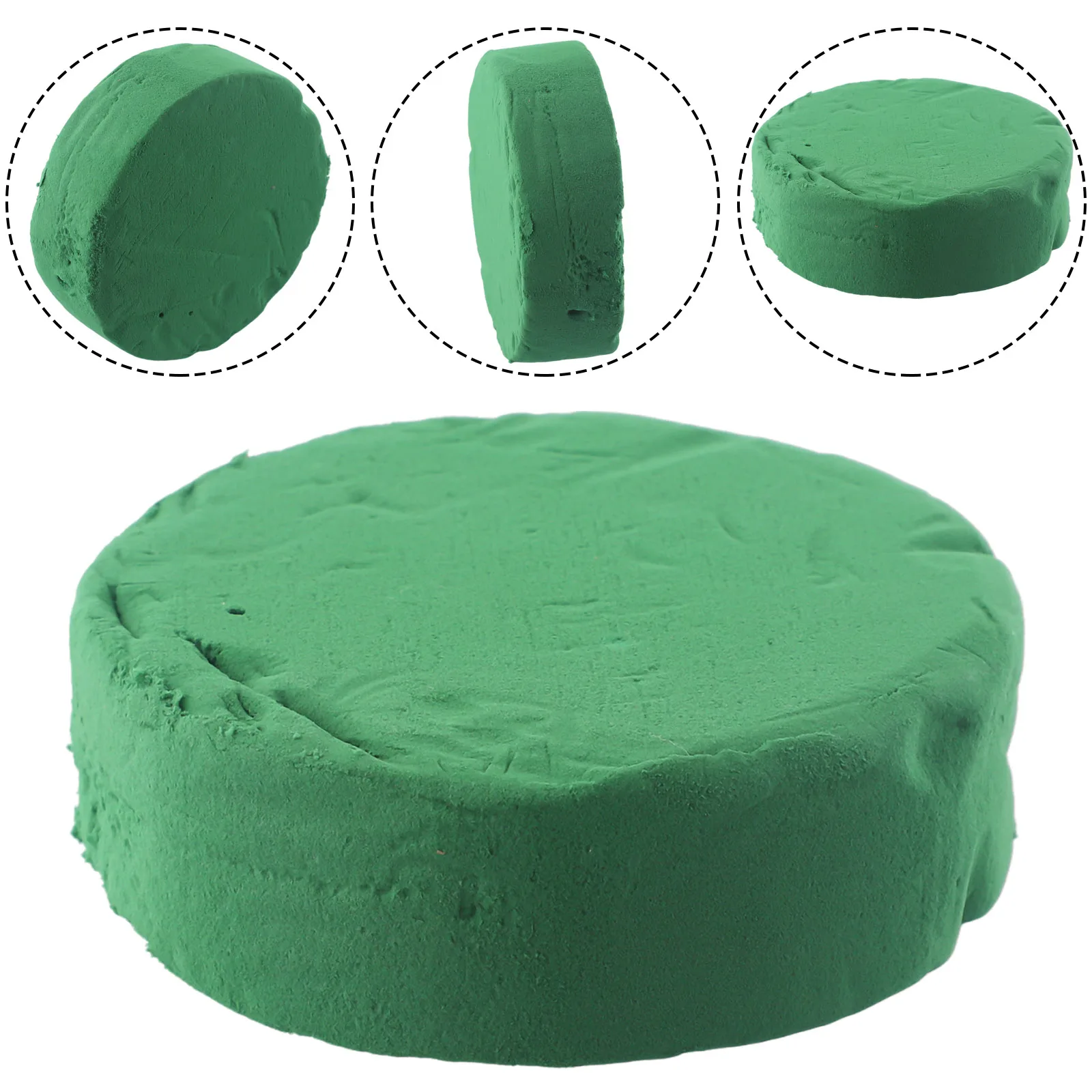 

Premium Wet Florist Foam Brick Cylinders Floral Mud Flower Fresh Display Arrangement Base Absorbent Sponge 1pc