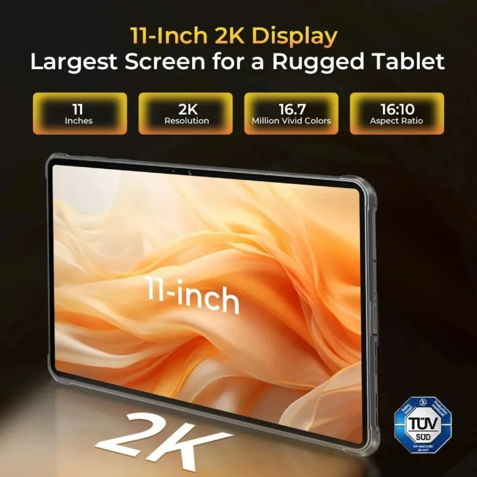 Oukitel RT8 11“4G Rugged Tablets FHD+Display Helio G99 Octa Core 6GB+256GB Android 14 20000mAh 33W 48MP+32MP NFC IP68 IP69K