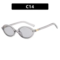 Oval Retro Anti-Blue Light Glasses (C14)