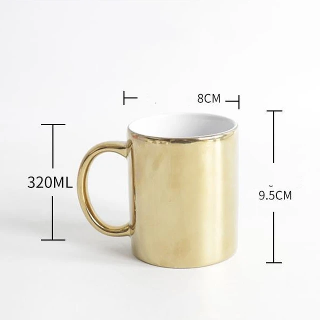 11oz White Ceramic Sublimation Coffee Mug