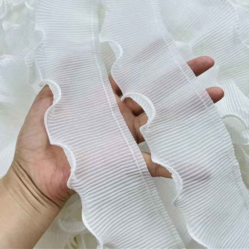 2022 Special Price White Embroidered Flower Lace Fabric Dubai Sewing