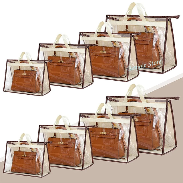 Clear Bag Purse Protector  Handbag storage, Purse protector, Clear bags