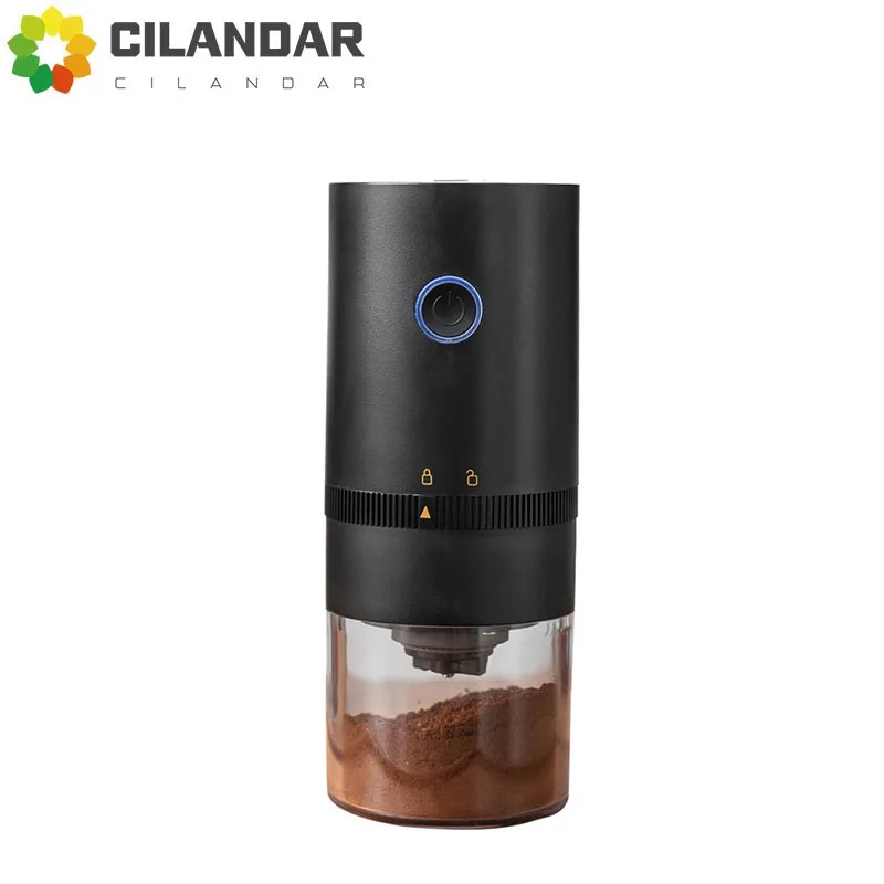 Portable Electric Coffee Grinder with USB Charging Adjustable Ceramic Grinding Core Long Endurance for Outdoor Travel 1