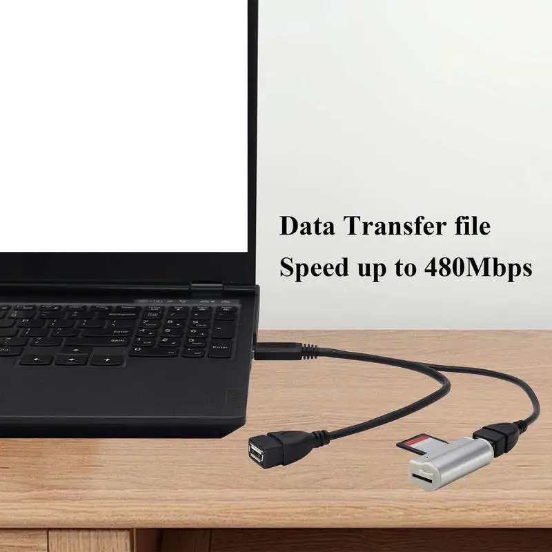 USB Splitter 2 In 1 Out High-Speed Y Cable USB Port Splitter USB Y Splitter USB Splitter Cable for Keyboard Printer Laptop