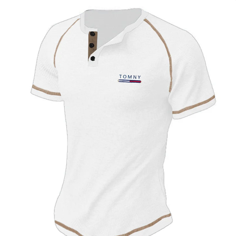 

European and American summer men's casual short sleeved polo shirt office fashion T-shirt men's breathable polo shirt men's clot