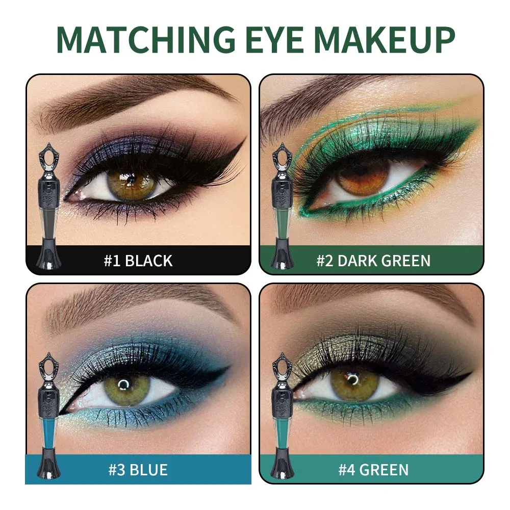 Eyeliner Pencils Liquid Eyeliner Eyeliner Pen Eyeliner Stamps Kohl Powder Eyeliner Long-Lasting Eye Color Gentle Skin-Friendly Smoothly Outlines