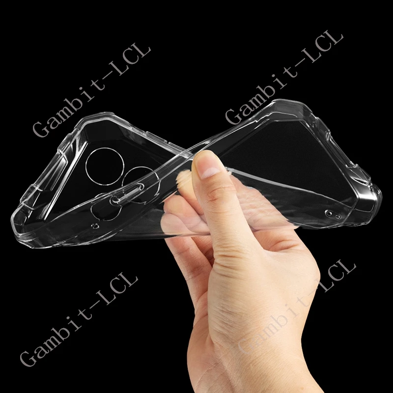 Durable Soft TPU Protective Back Cover - Anti-Fall Protection