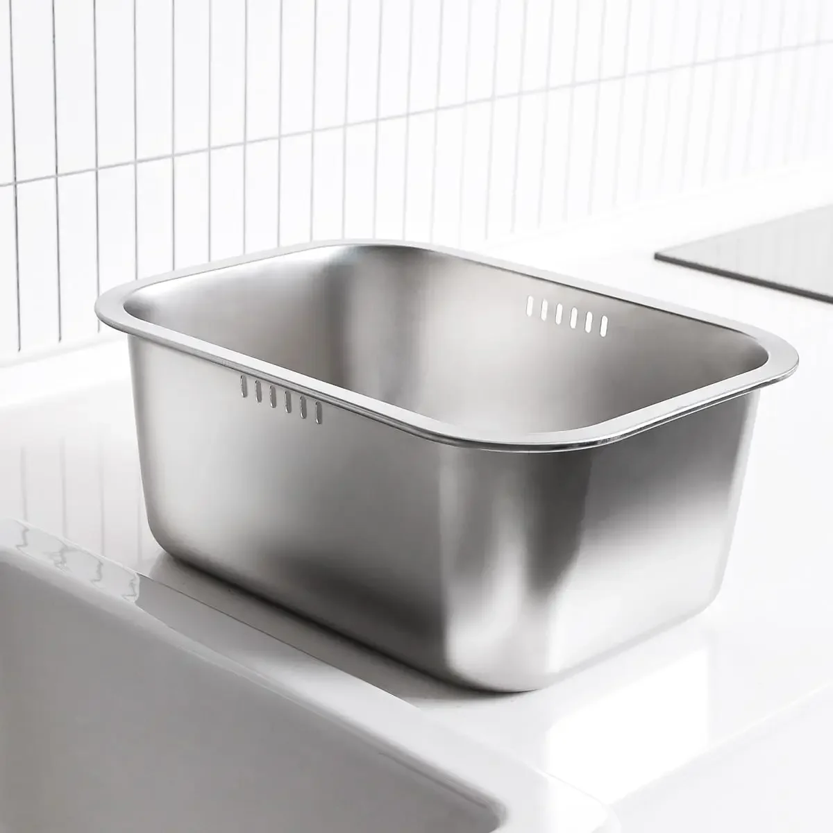 Stainless Steel Work Table With Triple Bowl Basin Hand Wash Sink - View #8