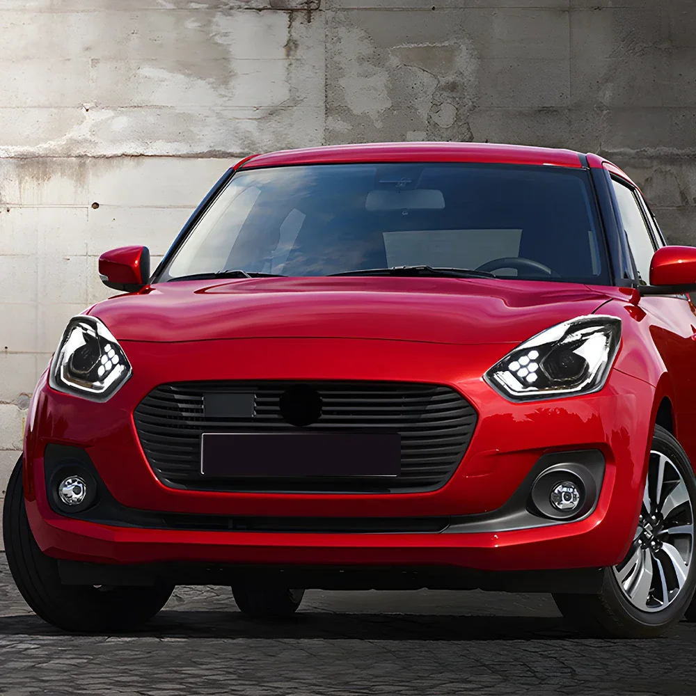 Car Front Lamps For Suzuki Swift 2017-2023 LED Auto Headlights Assembly Upgrade High Quality Bifocal Projector Lens Accessories 4 Car Front Lamps For Suzuki Swift 2017-2023 LED Auto Headlights Assembly Upgrade High Quality Bifocal Projector Lens Accessories 4