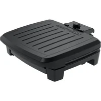 NEW GEORGE FOREMAN® Contact Submersible™ Grill, 5-Serving Grill - Adjustable Temperature Control, Black Plates 1