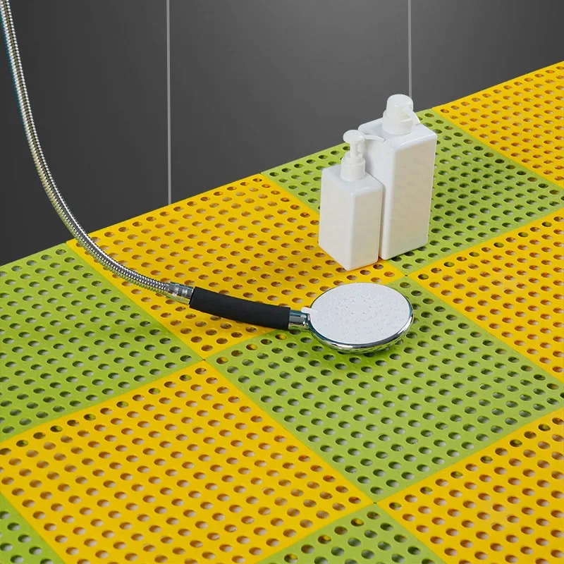 

Bath Mat Anti-slip Mat In Bathroom Anti-slip Splicing Entrance Bathroom Mat Bathroom Accessories