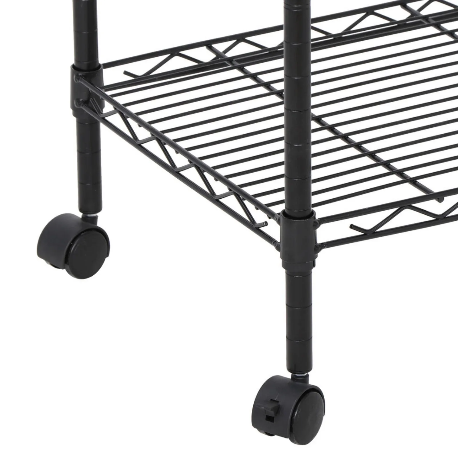 US 3/4/5-Tiers Metal Storage Rack Wire Shelving Unit Heavy Duty Storage Shelves