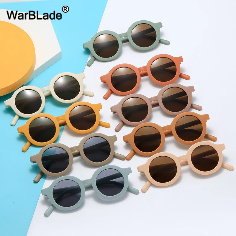 Солнцезащитные очки WarBLade детские круглые модные классические с защитой UV400 |