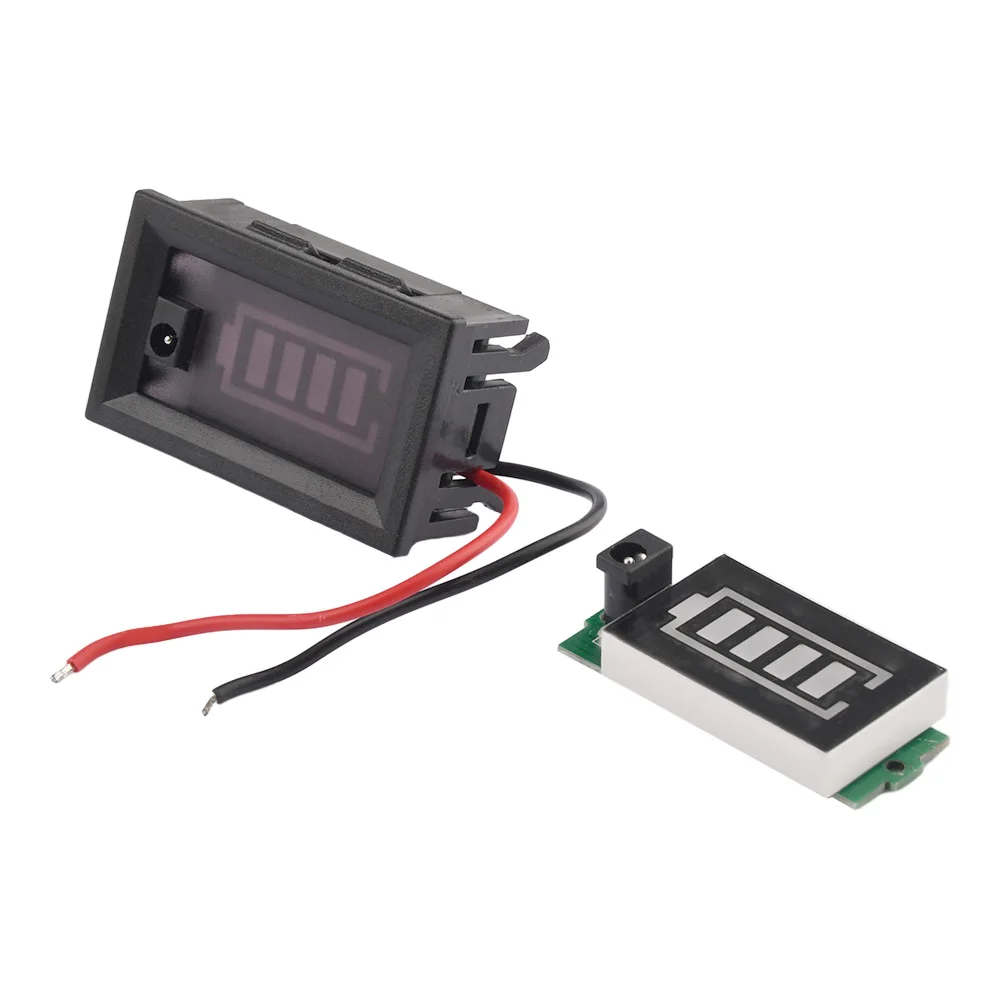 

1S/2S/3S/4S/5S Single Lithium Battery Capacity Indicator Module 4.2V 8.4V 12.6V 16.8V 21V Electric Vehicle Battery Power Tester