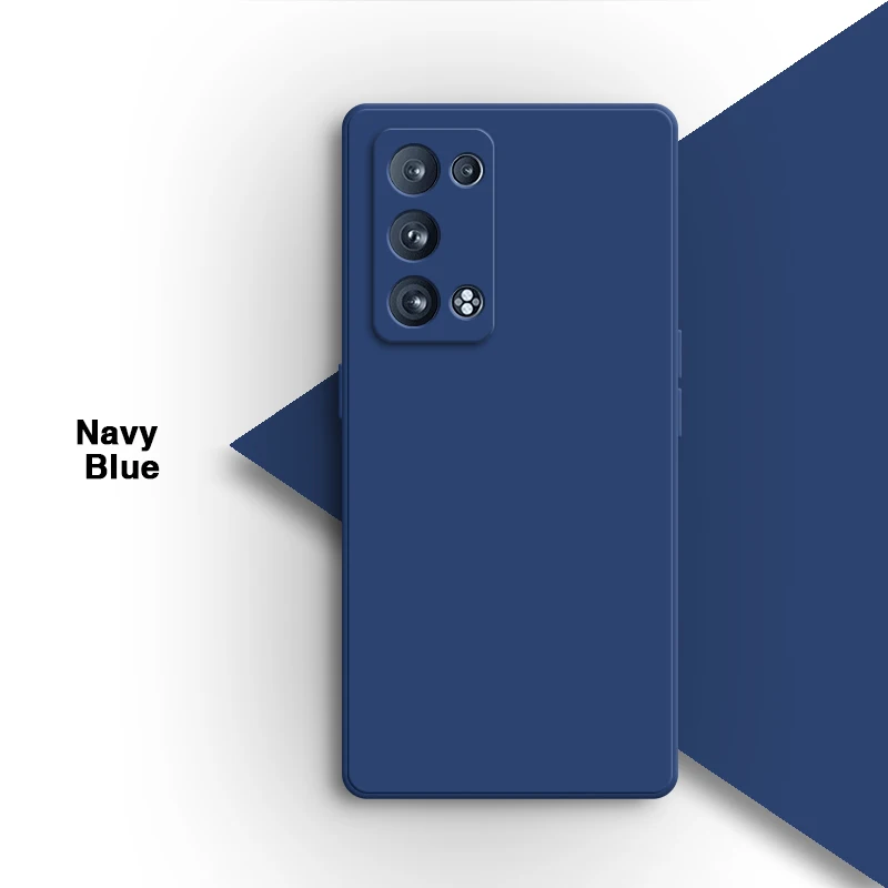 Premium Liquid Silicone Soft Phone Back Cover - Pure Color Design