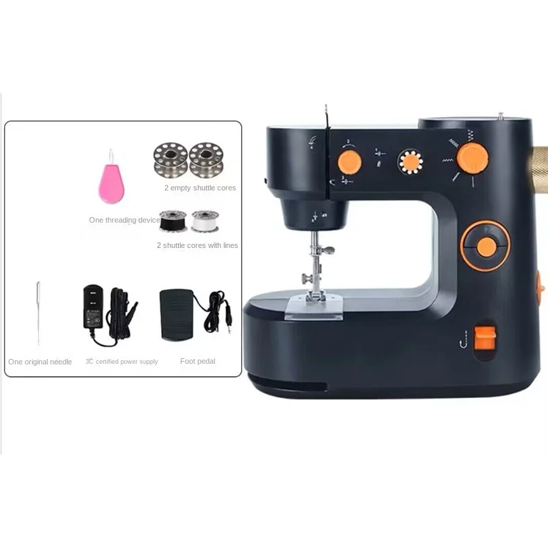 

398 Sewing Machine Mini Home Small Seaming Machine Multi-Function Eat Thick Sewing Electric Sewing Machine