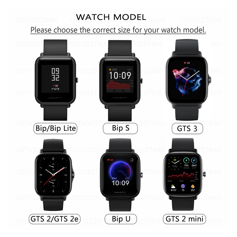 ̾Ƹ ݼ ũ Ʈ Amazfit GTS 3 2 2e 4 ̴ Ʈ ġ  Huami Amazfit Bip U Pro S Lite  ׼