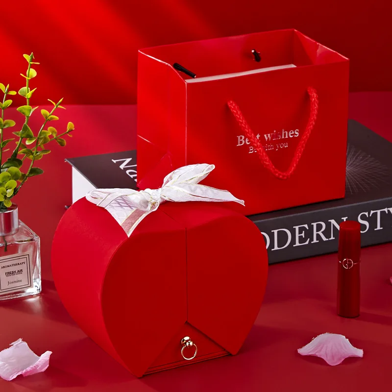 Elegant Flower Gift Box for Special Occasions - Perfect for Mothers, Girlfriends, Bridesmaids, and Loved Ones