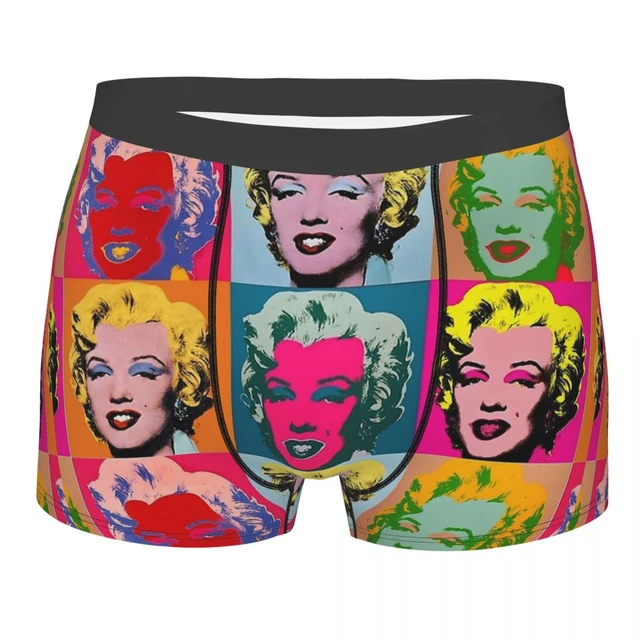 Marilyn Monroe Underpants Breathbale Panties Men's Underwear Sexy