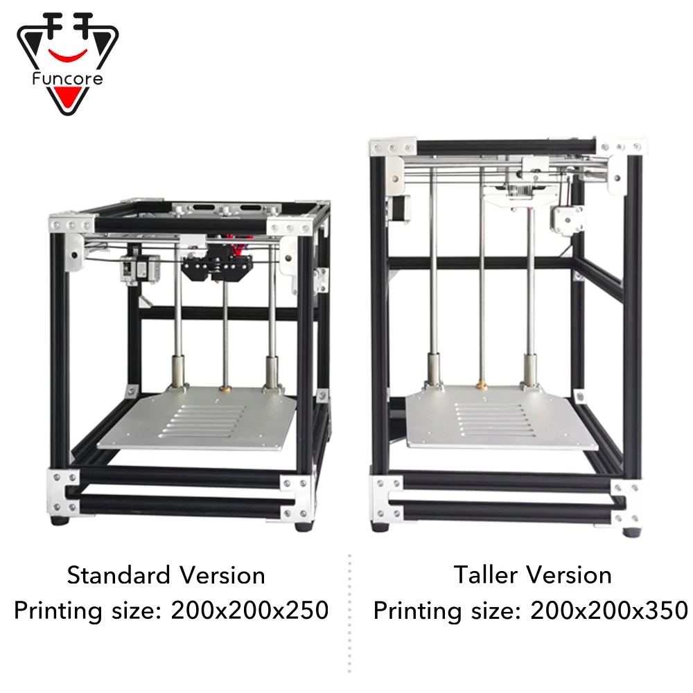 Funcore 3d Printer Um2 Frame Kit With Xyz Metal Parts Ultimaker2+ 2020