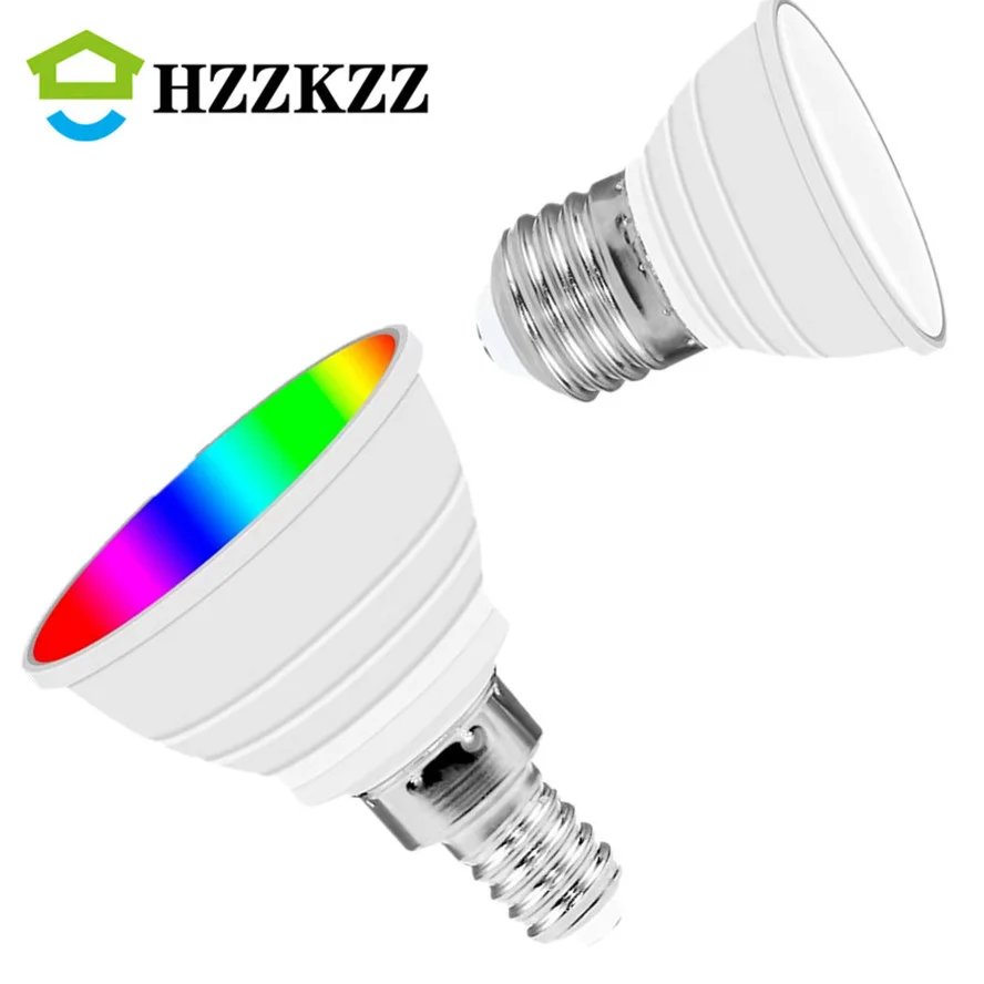 

RGB E27 E14 220V LED Light LED Bulb Smart Lamp GU10 Spotlight Color Lamp Lampe Led Gu5.3 Light MR16 Dimmable Bulb For Home Decor