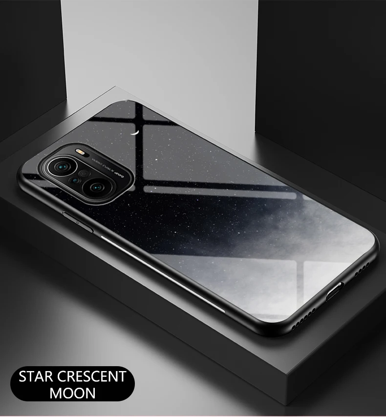 Poco X3 NFC X4 Pro Custodia DECLAREYAO Custodia rigida in vetro per Xiaomi Poco F4 GT F3 F2 Pro M3 M4 Custodia Cornice in silicone Ultra sottile_voghion.com