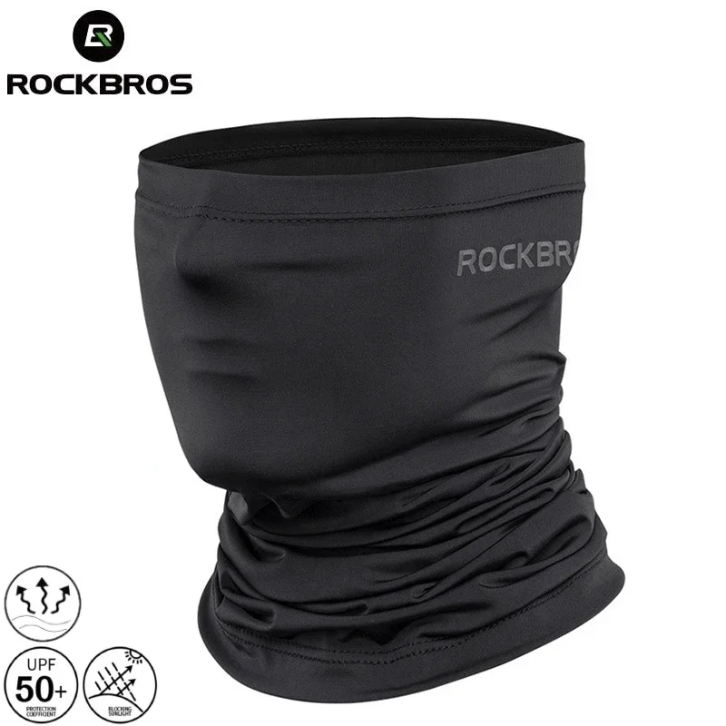 

ROCKBROS Summer Bicycle Cycling Scarf Sunscreen Face Cover Breathable Ice Cold Mask Running Bandana Sports Quick Dry Balaclava