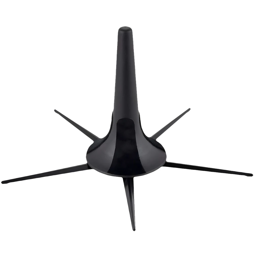 5 Legs Metal Clarinet Stand Waterproof Portable Placement Rack Trumpet Black Bracket Woodwind Musical Instrument Accessories