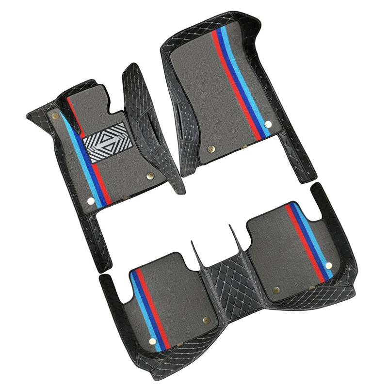 

Custom Fit Leather Car Floor Mats for BMW M M1 M2 M3 M4 M5 M6 i3 i4 i7 E70 iX iX3 x7 X6 X5 X4 X3 X2 X1 Interior floor styling