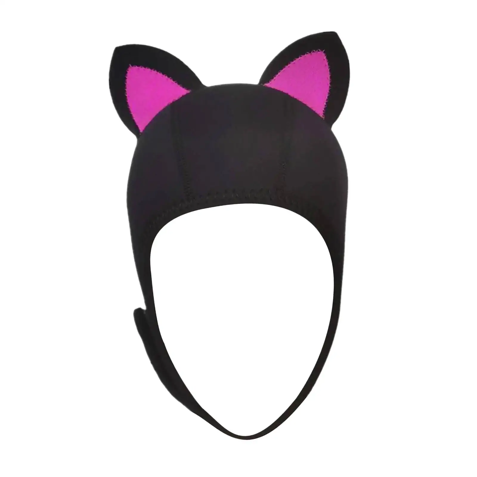 Cat Ears Scuba Diving Hood 3mm Neoprene Hood for Sailing Snorkeling Kayaking