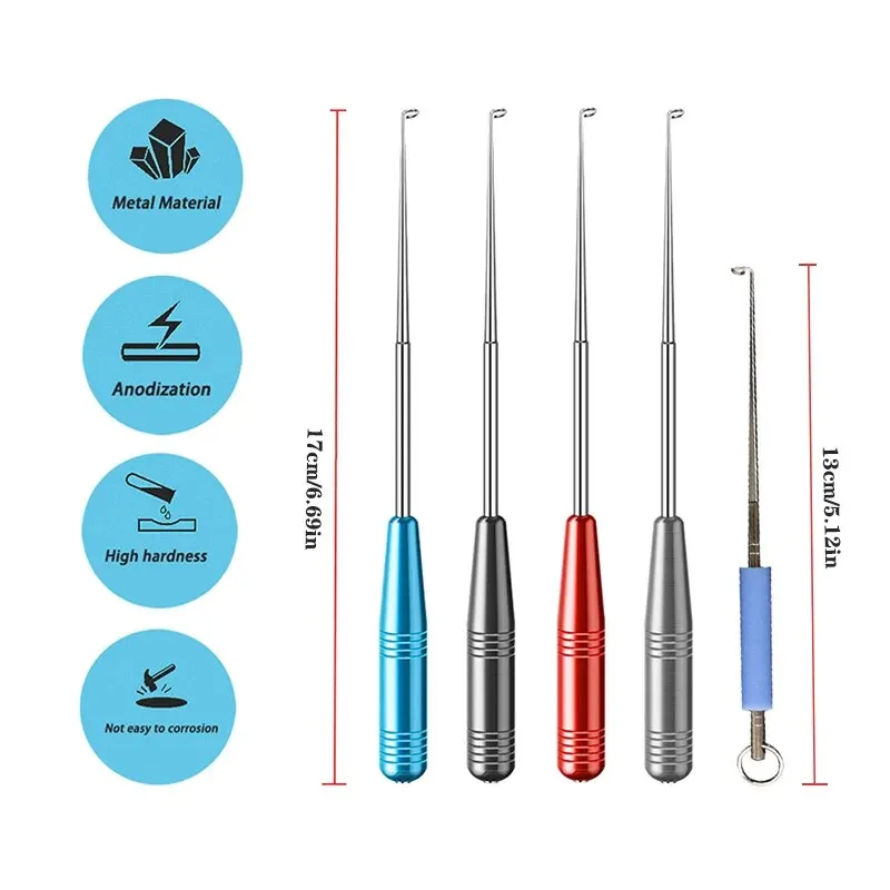 Stainless Steel Fishing Hook Unhooker Quick Safety Extractor 5