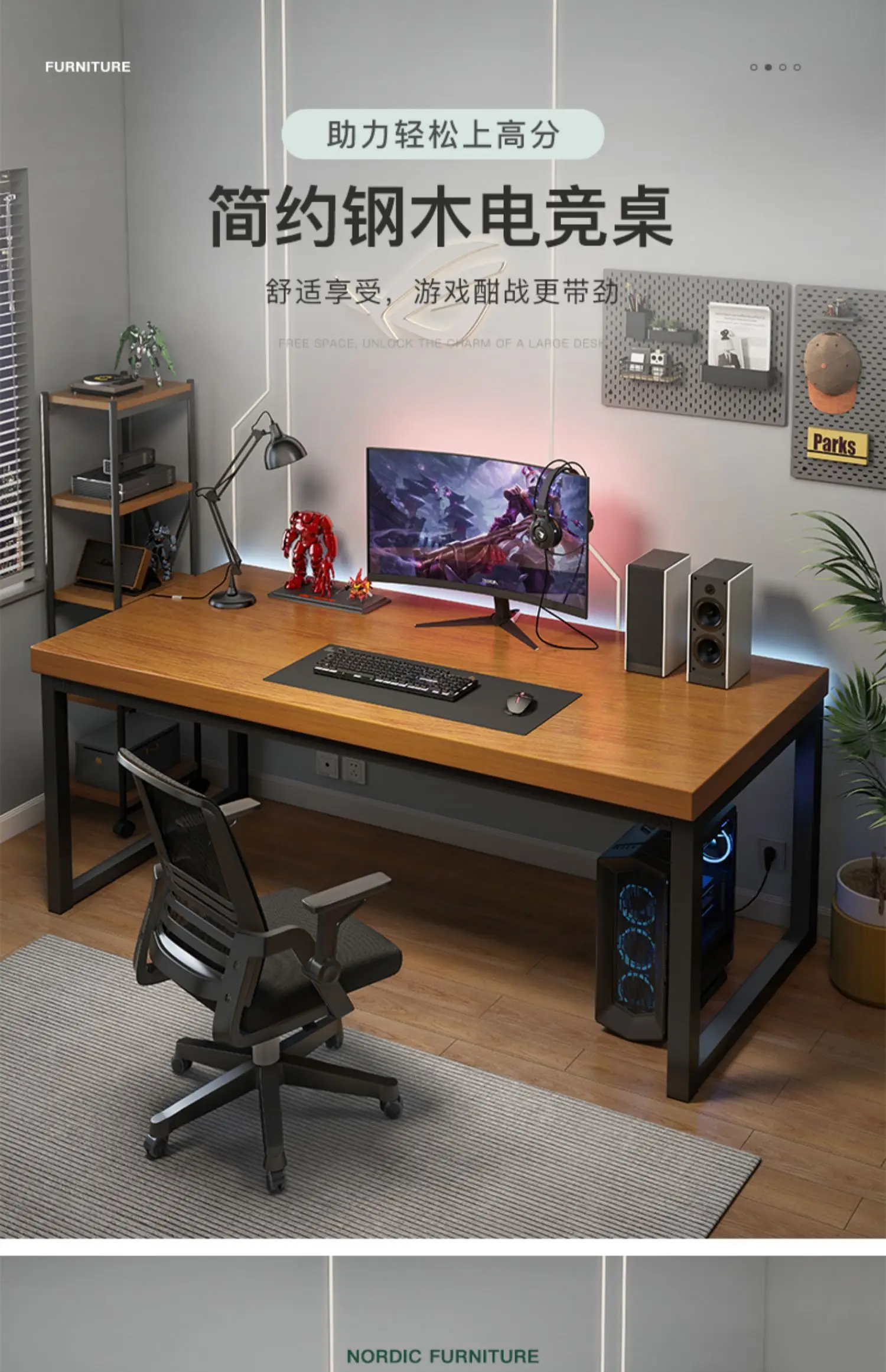 Modern Qriginal Design Office Home Hotel Bedroom Furniture Corner Small  Computer Study Desk - China Dresser, Computer Desk