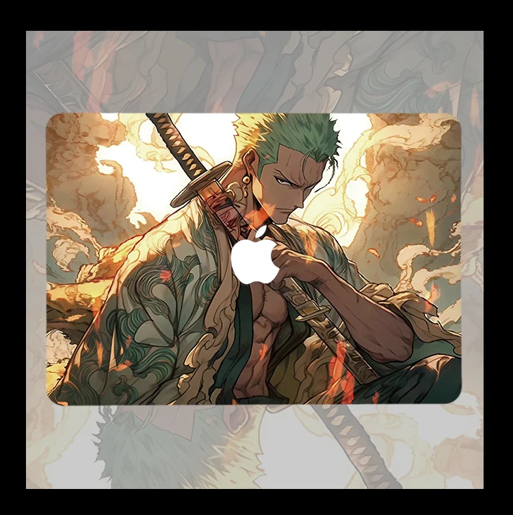 Roronoa Zoro Anime One Case Per A1425 A1534 Apple Macbook Air M2 M1 Pro 13 14 16 Mac Hard Shell Retina A2681 A2337 A2338 Laptop
