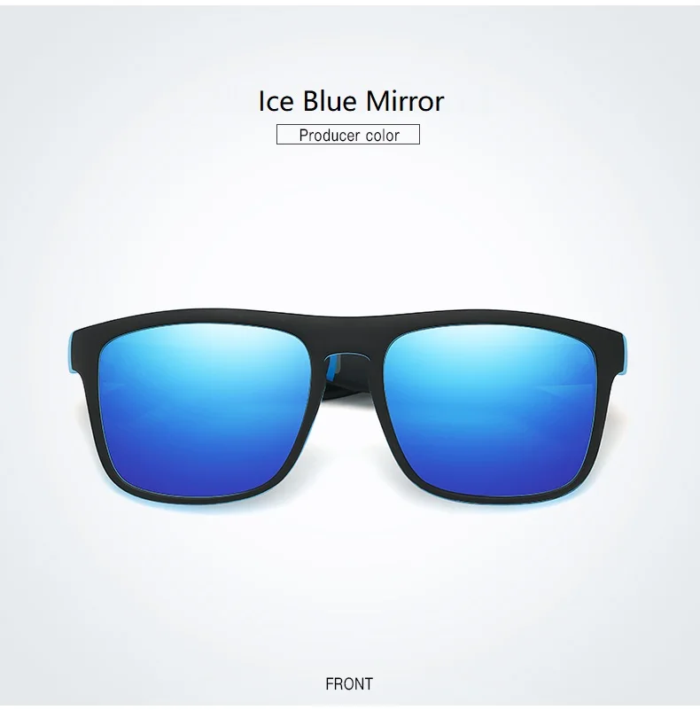 Klassische quadratische Vintage-Sport-Sonnenbrille für Herren und Damen, Luxus-Marken-Designer-Sonnenbrille, Sonnenbrille zum Fahren und Angeln – Detail 12