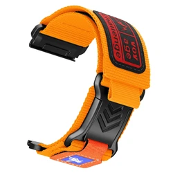 Magnetic Nylon Watch Strap - 22mm/26mm, Versatile and Durable Watch Band - QuickFit 22mm (01)