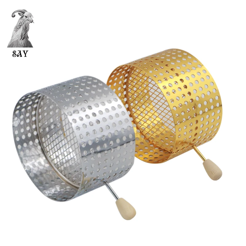 1PC Mesh Hookah Wind Cover Shisha Charcoal Holder Shisha Coal Metal Screens Chicha Narguile Water Tobacco Smoking Accessories