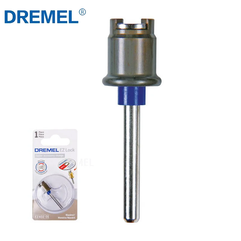 

Dremel EZ402 EZ - Lock Mandrel 3.2mm 1/8 Inch Shank Parts for Cutting Disc Grinding Cut-off Sharpening Rotary Tools Aaccessories