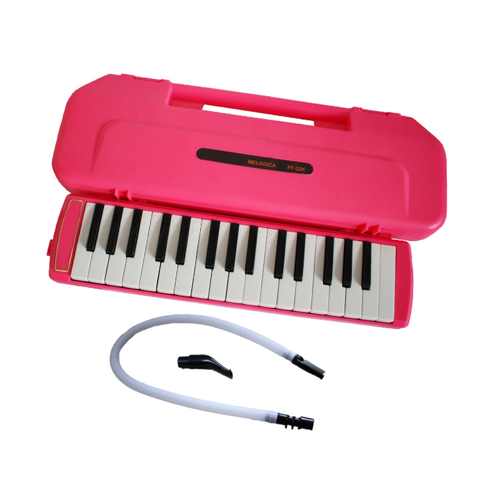 Instrumento Melodica de 32 teclas, teclado de Piano de aire, instrumento Musical para niños adultos con tubos largos, boquillas y boquillas| | - AliExpress