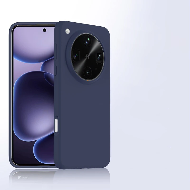 Soft Premium Liquid Silicone Protective Case with Flocked Interior