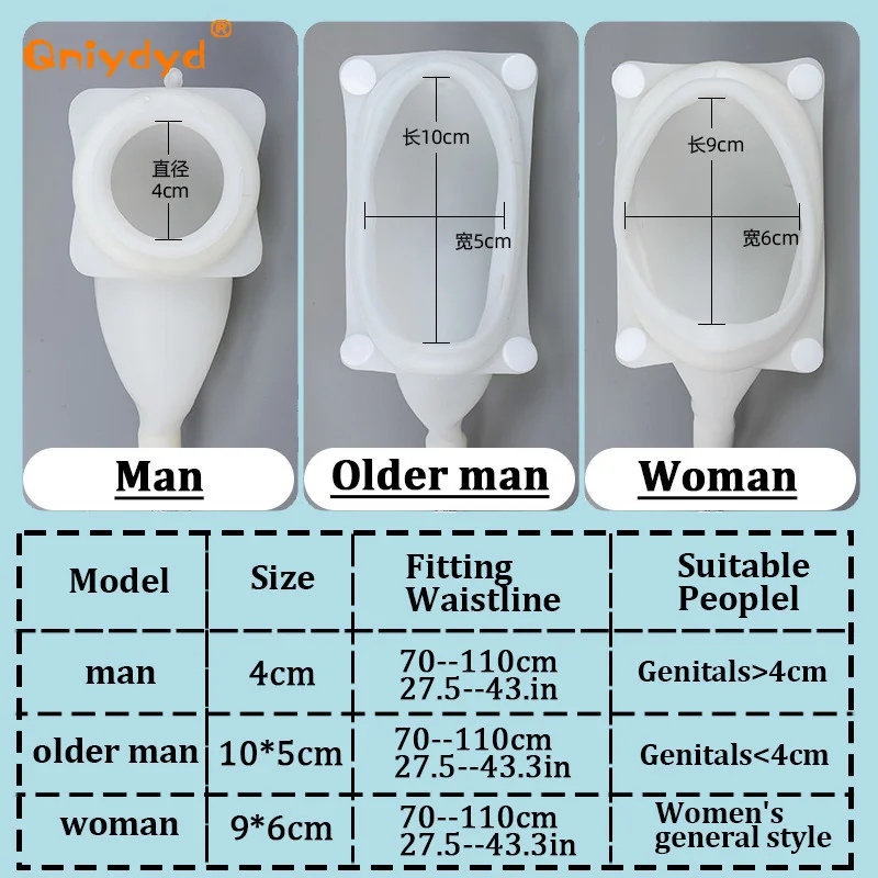 Urinary Collector Bag Urine Collector Elderly Urine Bag Bedridden Men and Women Urinal Paralysis Bed Leak-proof