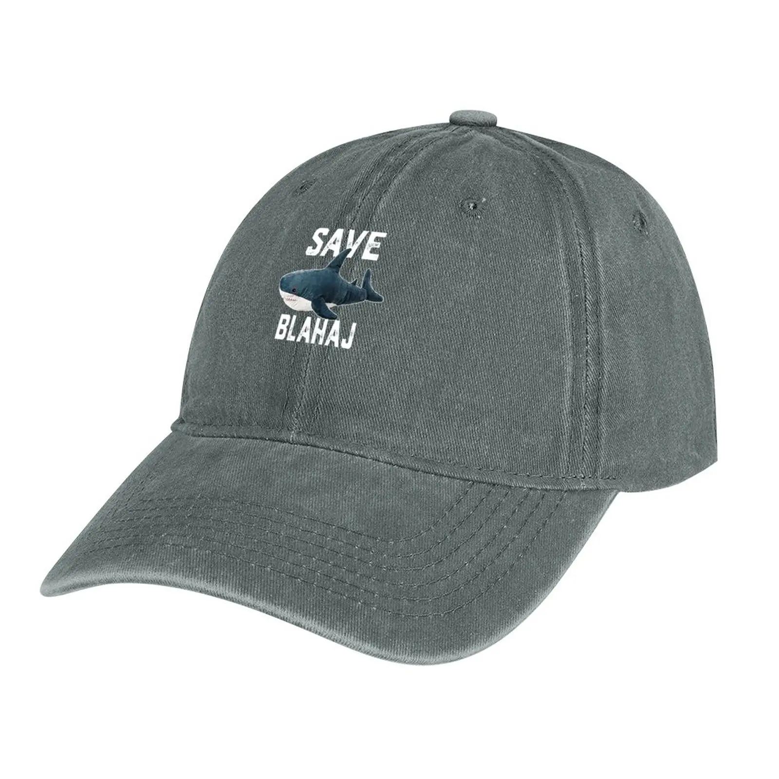 save blahaj Cowboy Hat dad hat Ball Cap Christmas Hat Hat For Man Women