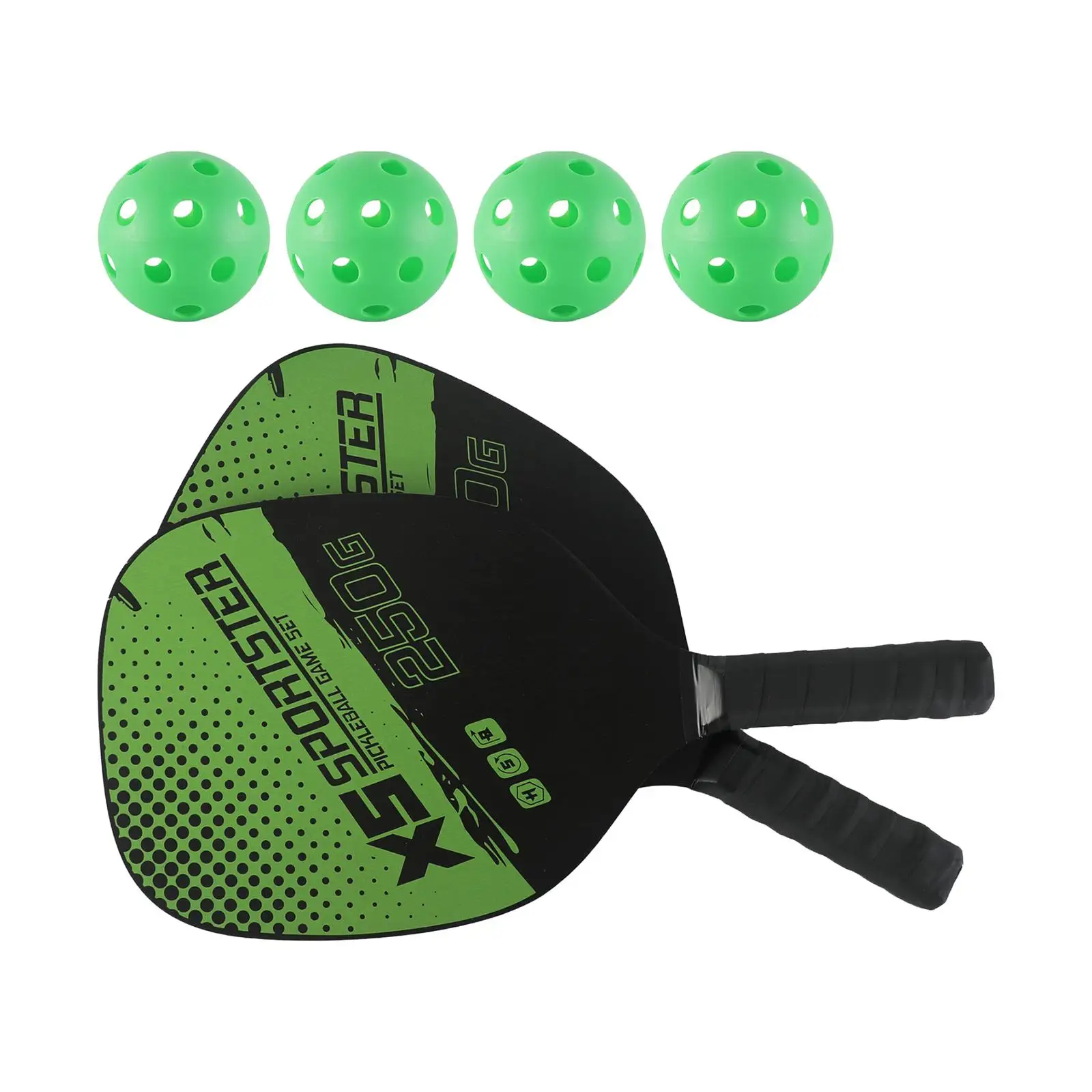 

Pickleball Paddles Professional 4 Pickleballs Comfort Grip with Bag Pickleball