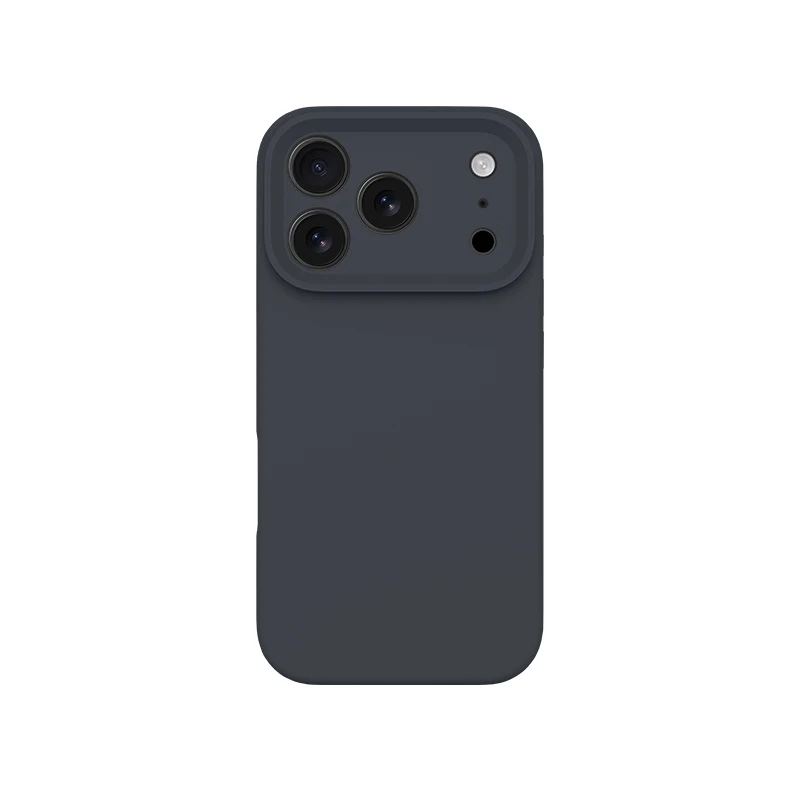 Official Liquid Silicone Shockproof Matte Soft Phone Case with Enhanced Camera Protection