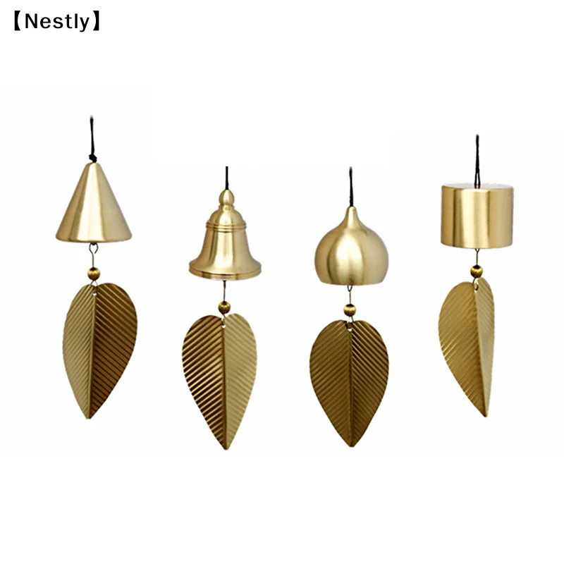 풍경 종소리 구리 바람 종 야외 마당 정원 장 바람 종소리 홈 데코레이션 풍경 벨 사운드〔Nest〕