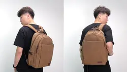 ZUOLUNDUO High quality notebook backpack outdoor backpack usb unisex canvas bags bags for women  small backpack men