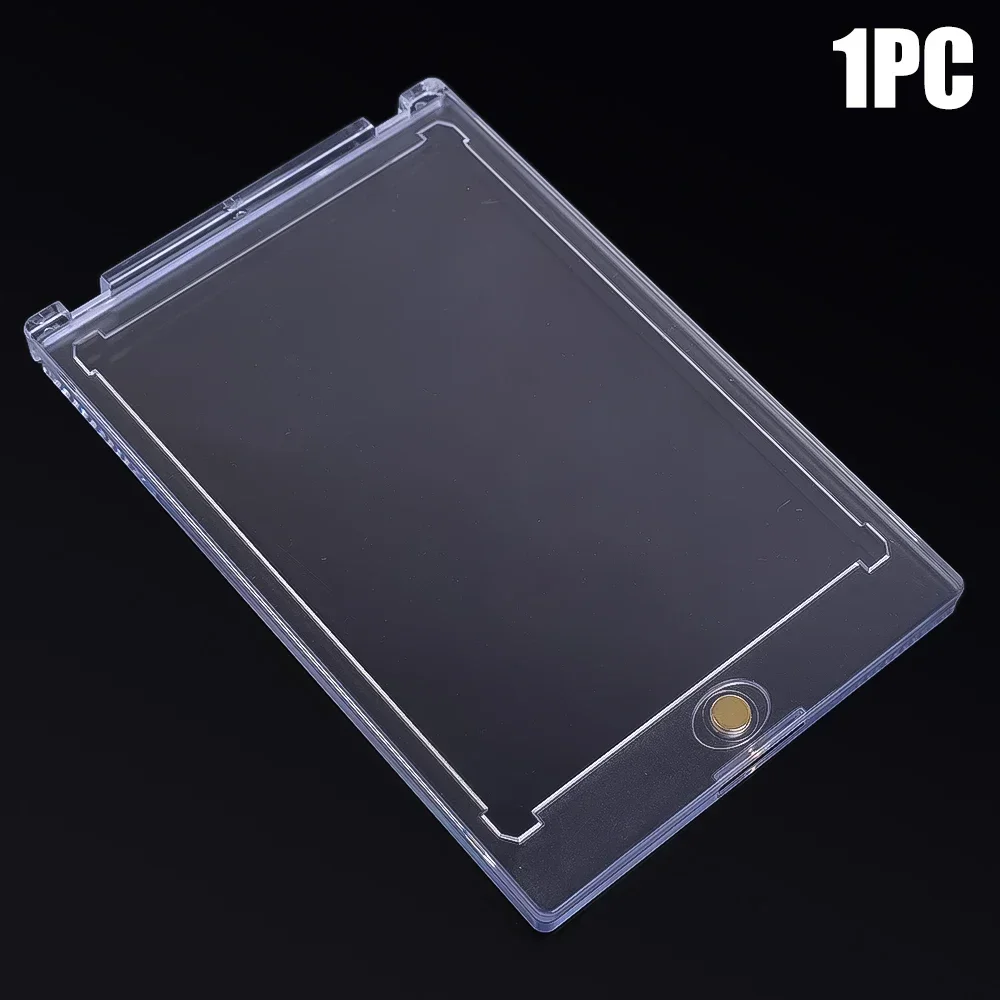 Porta Tarjetas Magnético (5 Unidades) - Para Coleccionables Y Tarjetas