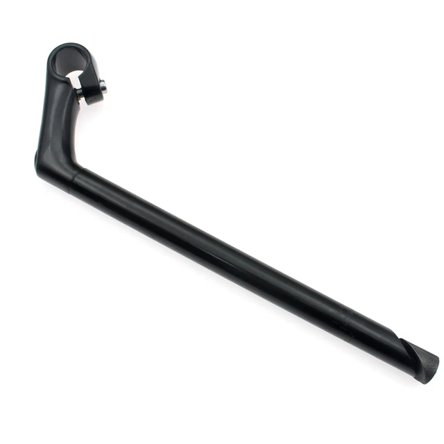 Potence Vélo Col De Cygne En Aluminium - Extension Avant 80 Mm, Longueur 180 Mm - Compatible Fourches 22.2 Mm Et 25.4 Mm