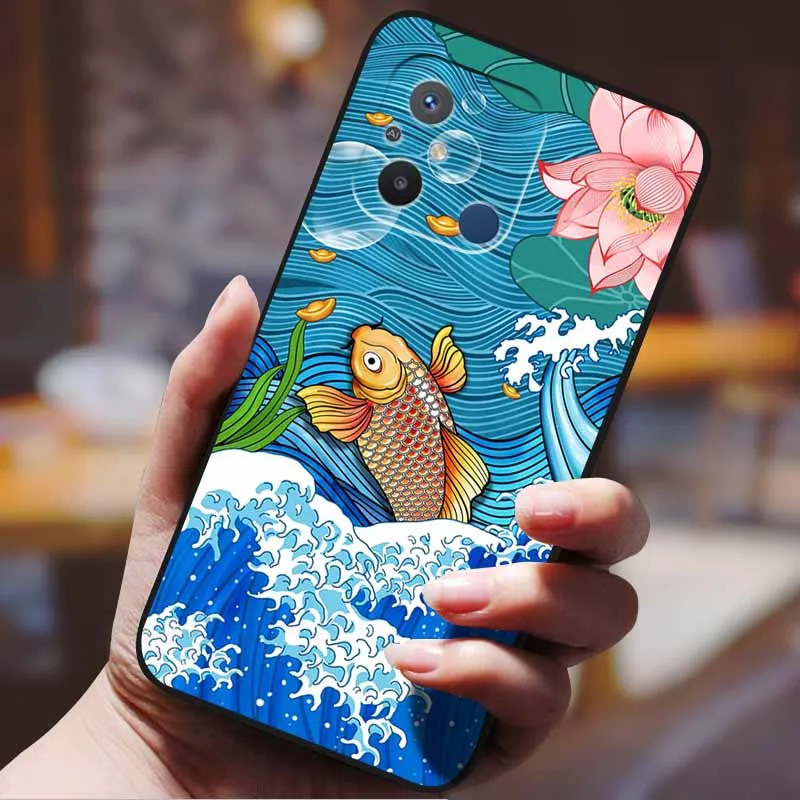 Custodia Per Xiaomi Redmi 12C/11A – Trasparente Con Motivo Farfalla Gobbo, TPU Morbido Antiurto, Cover Sottile